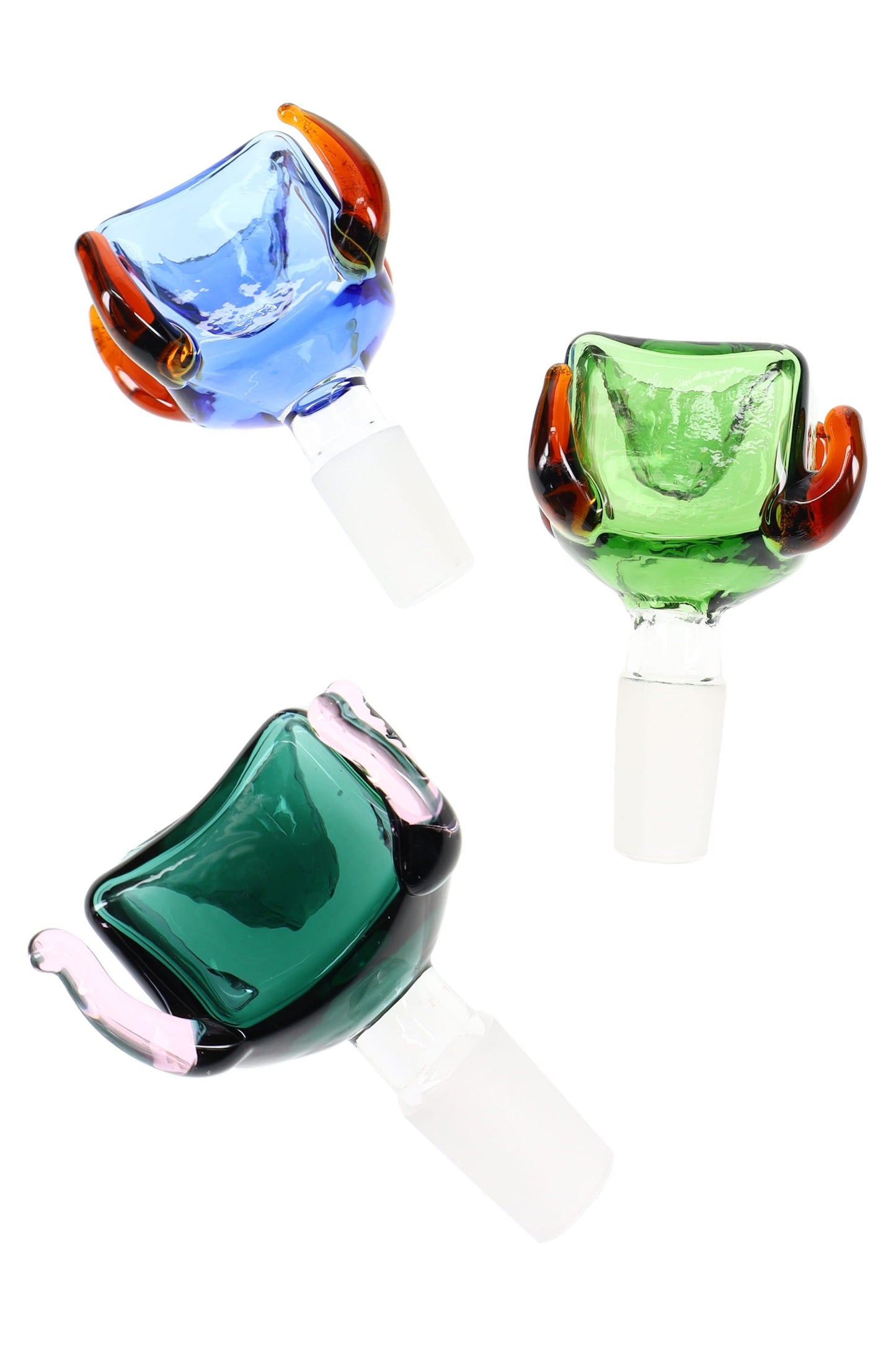 14.5 mm Male Colorful Glass Bowl “Character Pack” – Assorted 5 Different Designs