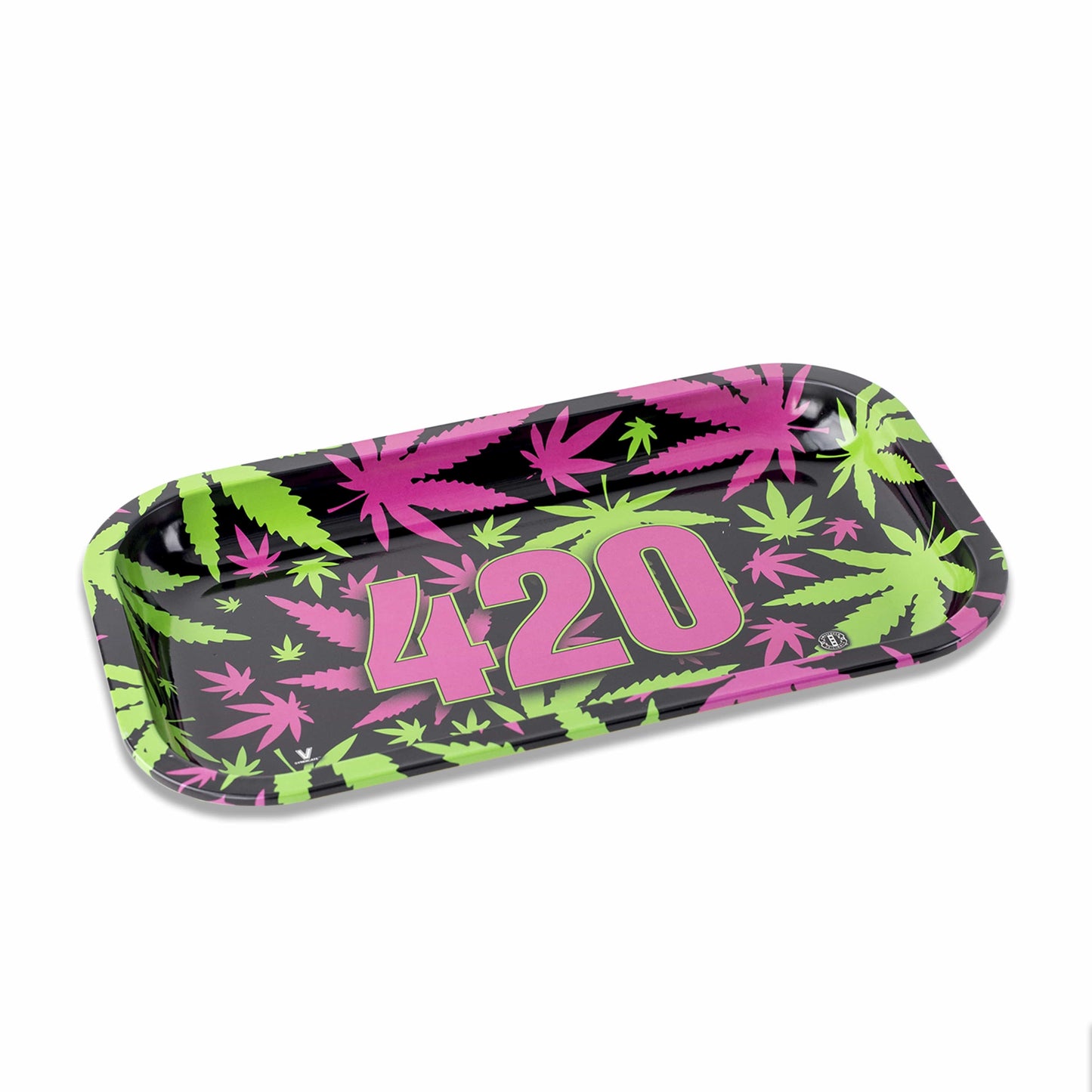 420 Retro Metal Rollin' Tray 2 Size Options