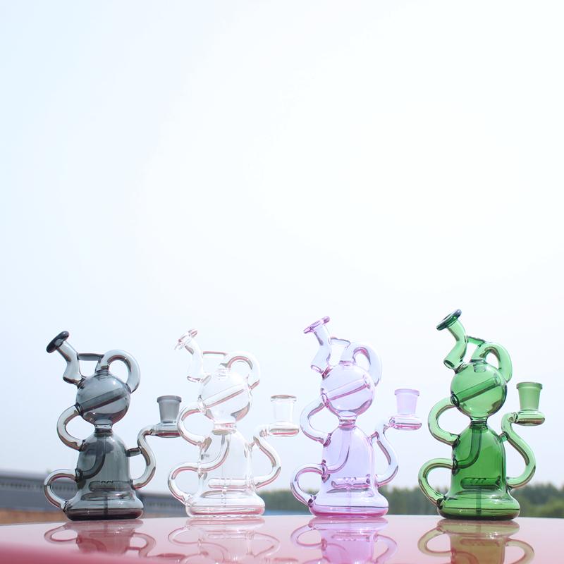 Recycler Style Mini Water Pipe 2.7"