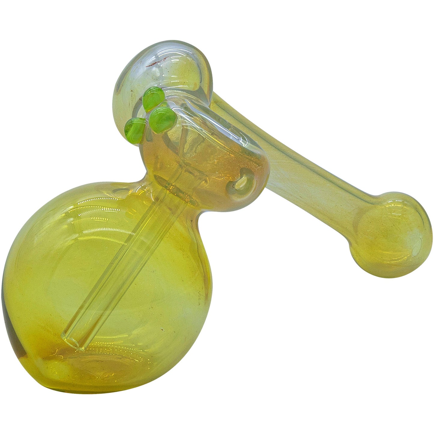 LA Pipes "Silver Sidecar" Fumed Hammer Sidecar Pipe 3 Color Options