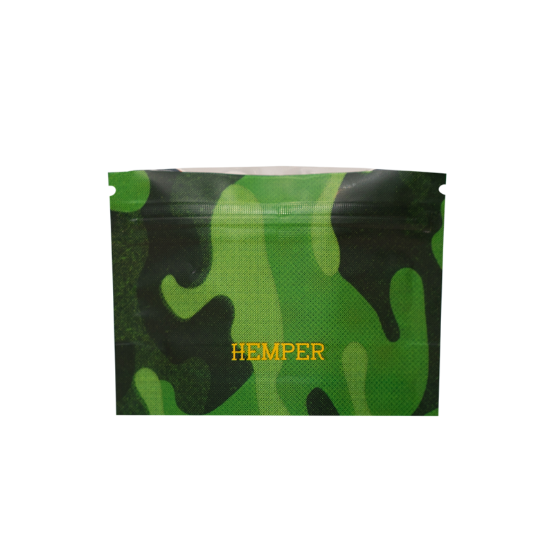 HEMPER Camouflage Smell Proof Bags - 10ct Small Two Different Colors Available