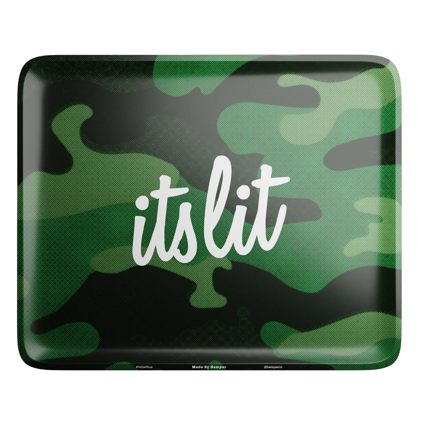 HEMPER - It's Lit! Camouflage Rolling Tray