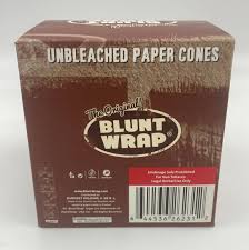 Orginal Blunt Wrap Unbleached Cones King Size 30 pc