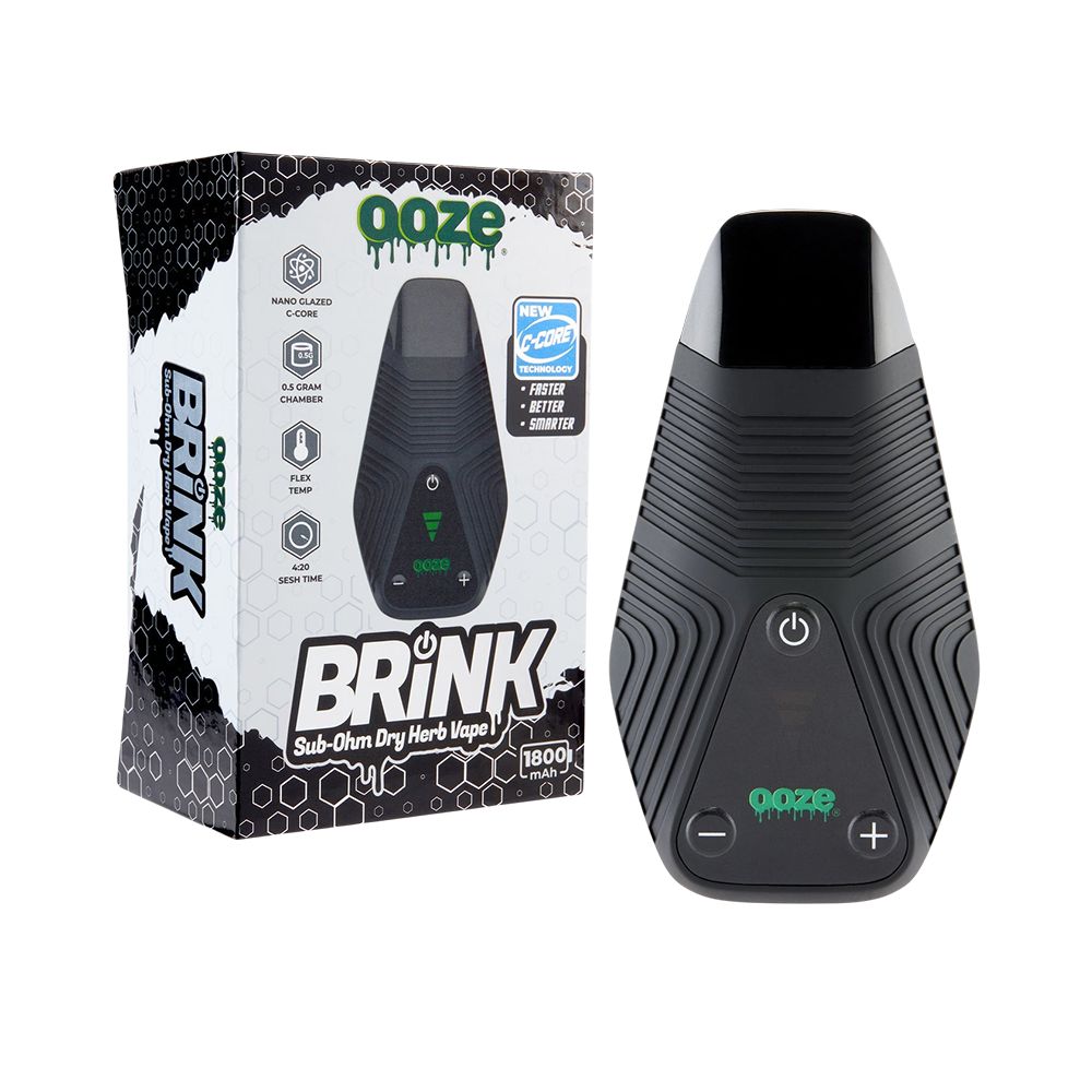 Ooze Brink Dry Herb Vaporizer | 1800mAh 5 Color Options