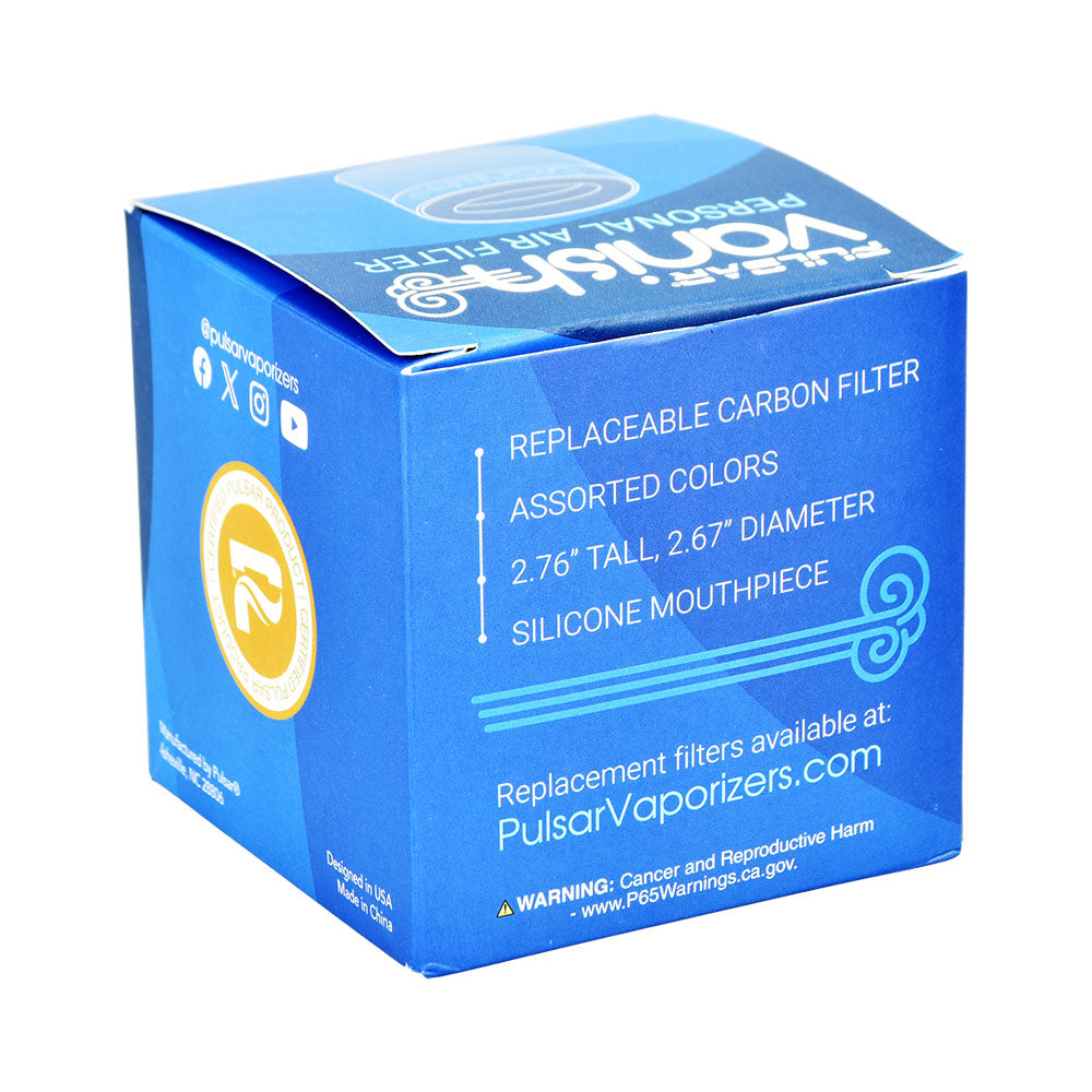 Pulsar Vanish Personal Air Filter | 2.75" x 2.3" 4 Color Options