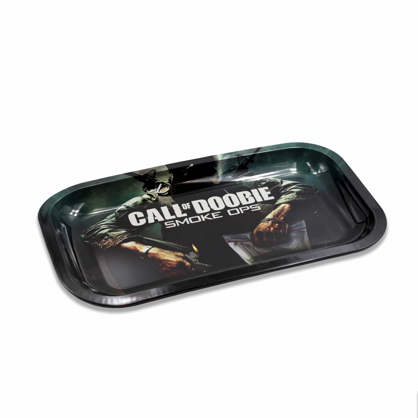 Call of Doobie Metal Rollin' Tray 2 Size Options