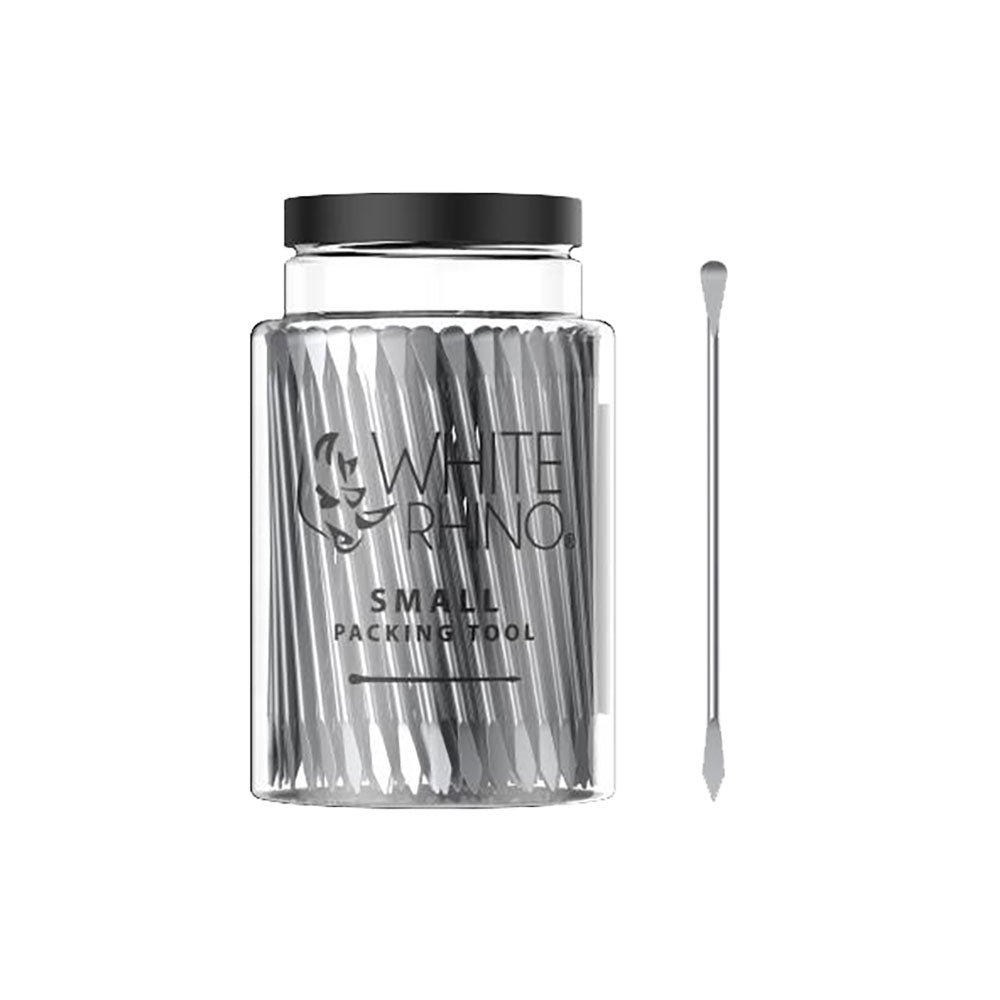 White Rhino Double-Sided Steel Dab Tool 2 Size Options