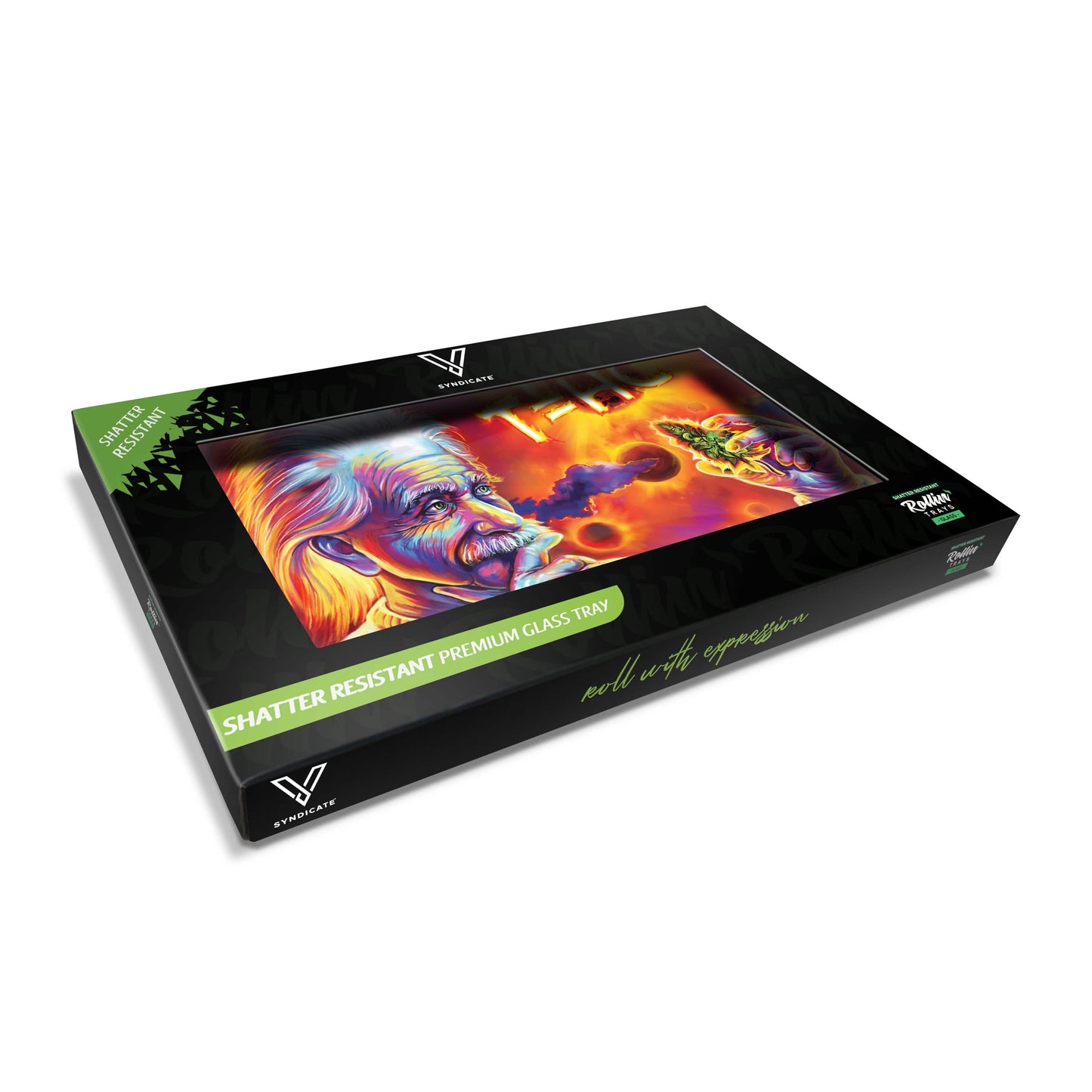 T=HC2 Solar Diesel Glass Rollin' Tray 2 Size Options