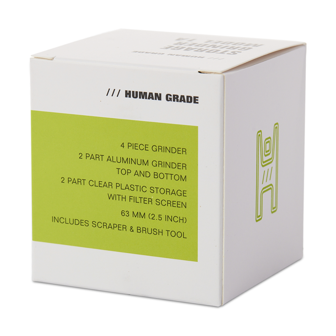 Human Grade Storage Grinder 1A (2.5") 6 Color Options