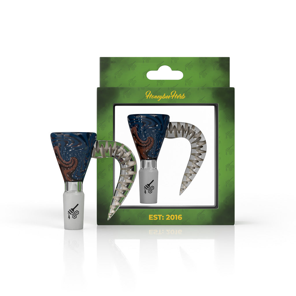 MARTINI SPLASH HORN PULL BONG SLIDE 9 Color Options