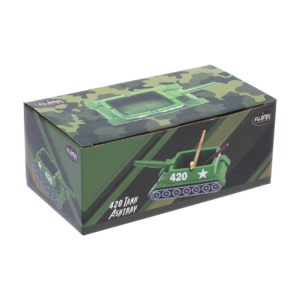 GREEN 420 TANK ASHTRAY