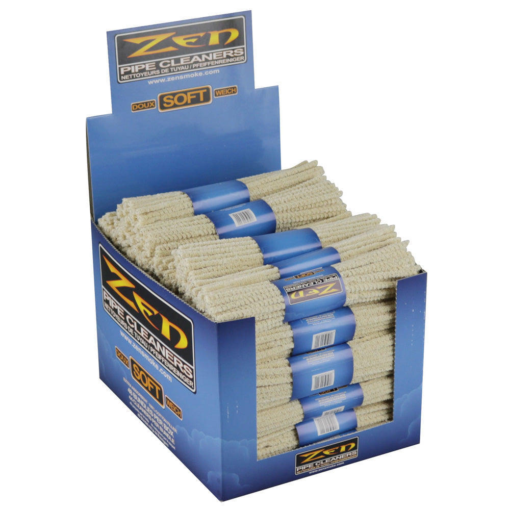 Zen Soft Bristle Pipe Cleaners - 48 BUNDLE DISPLAY