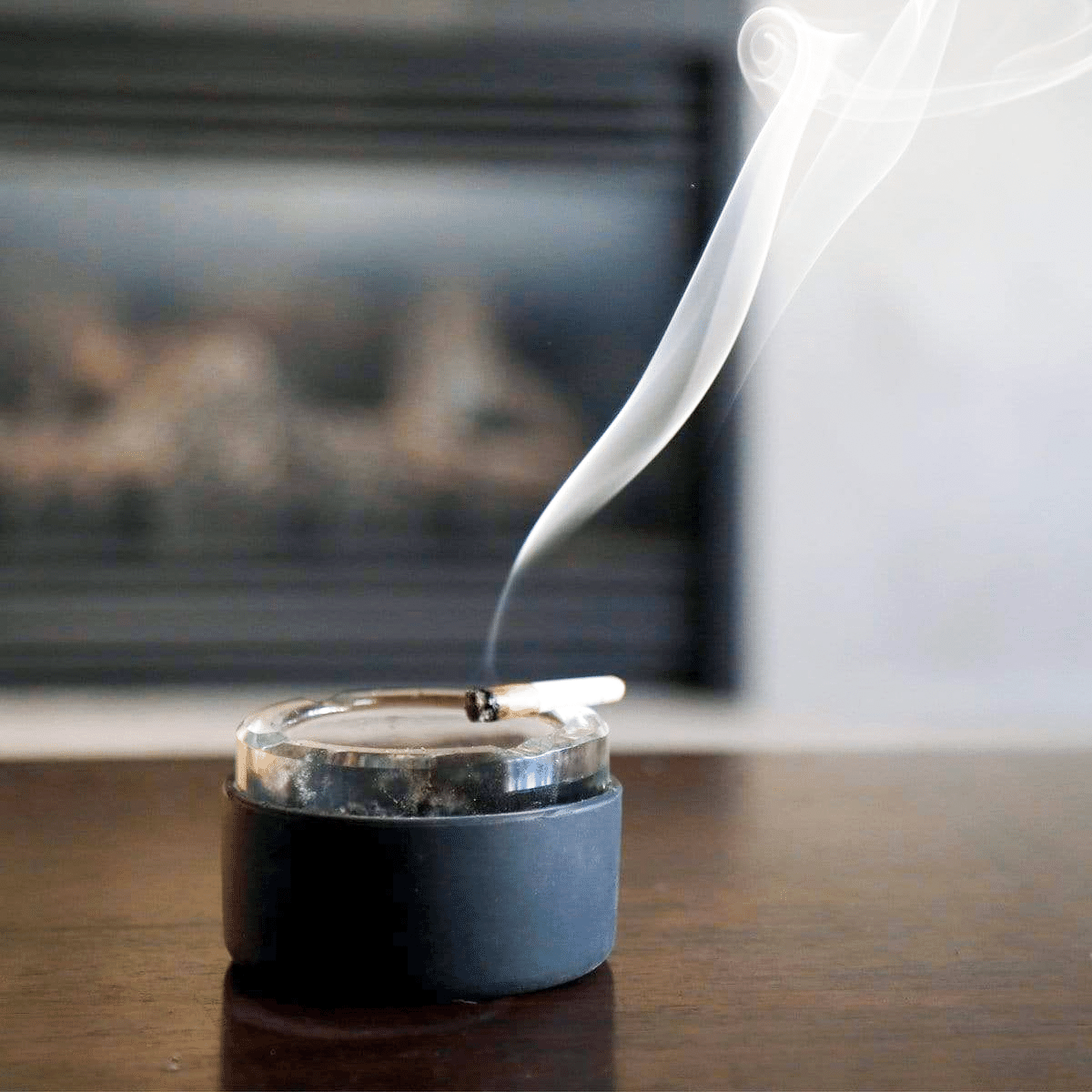 Smoke Honest Travel Glass Ashtray 6 Color Options