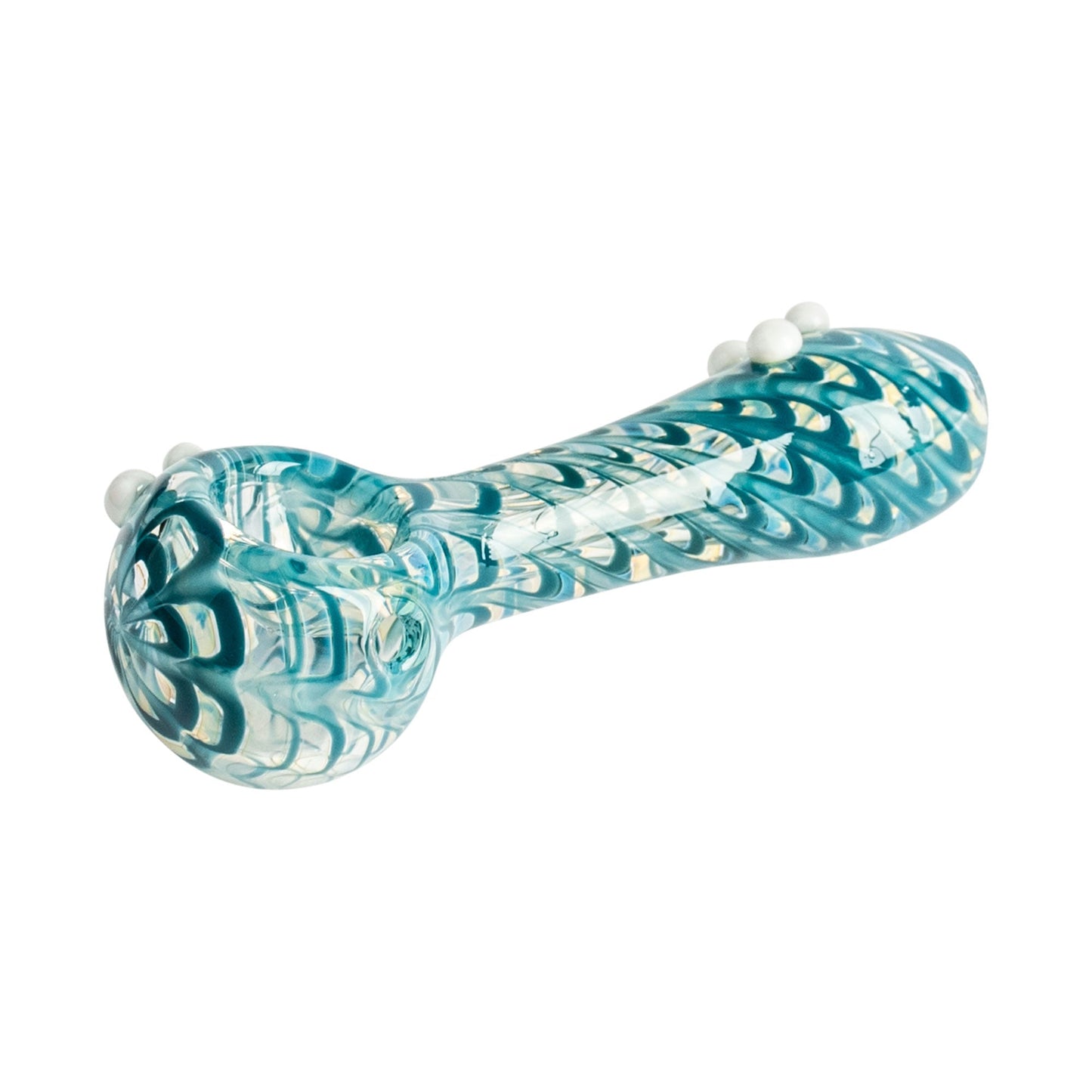 Red Eye Glass 3.25" Zippy Glass Spoon
