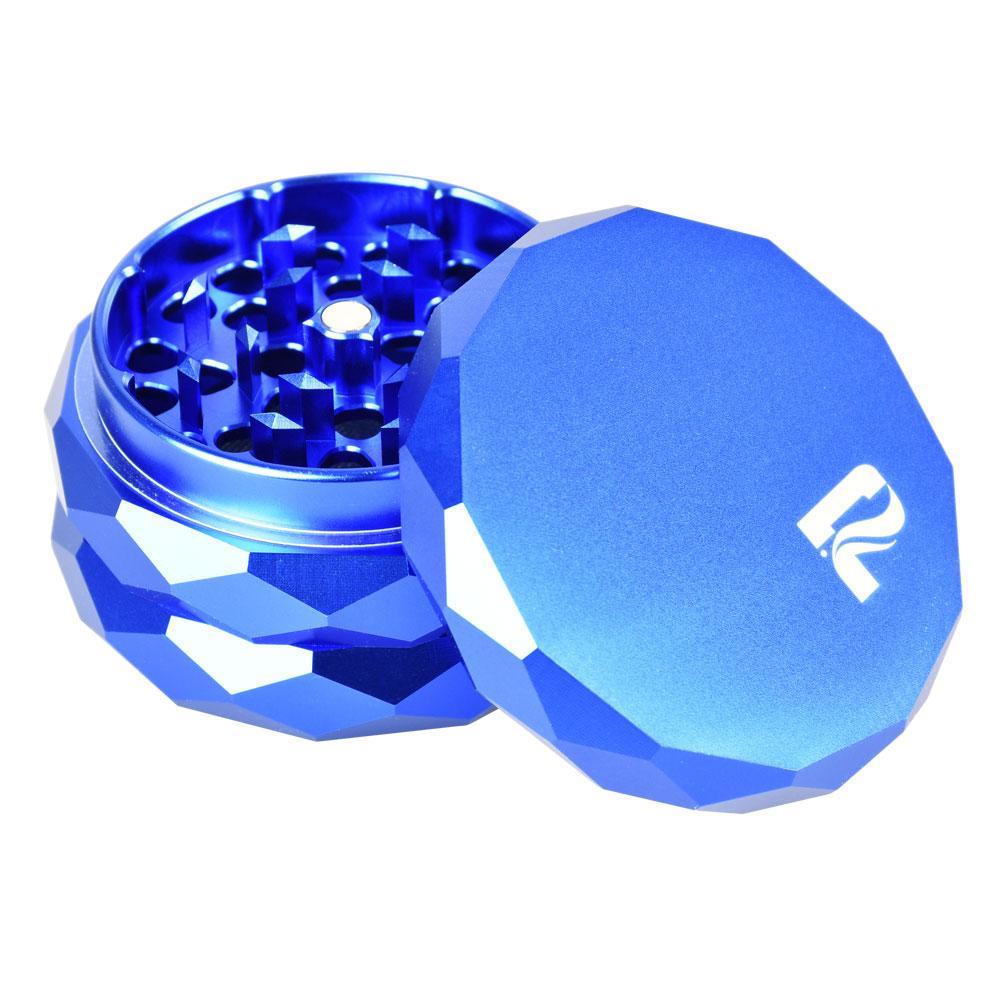 Pulsar Diamond Faceted Aluminum Herb Grinder 5 Color Options