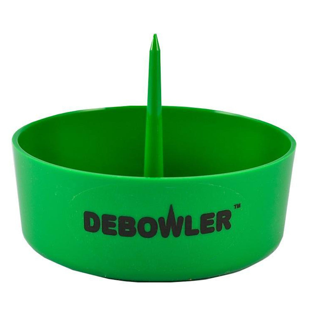 Debowler Ashtray w/ Cleaning Spike | 4 Inch 4 Color Options