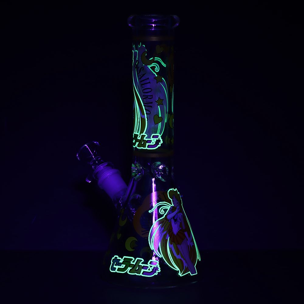 Sailor Moon Beaker Bong Glow In The Dark