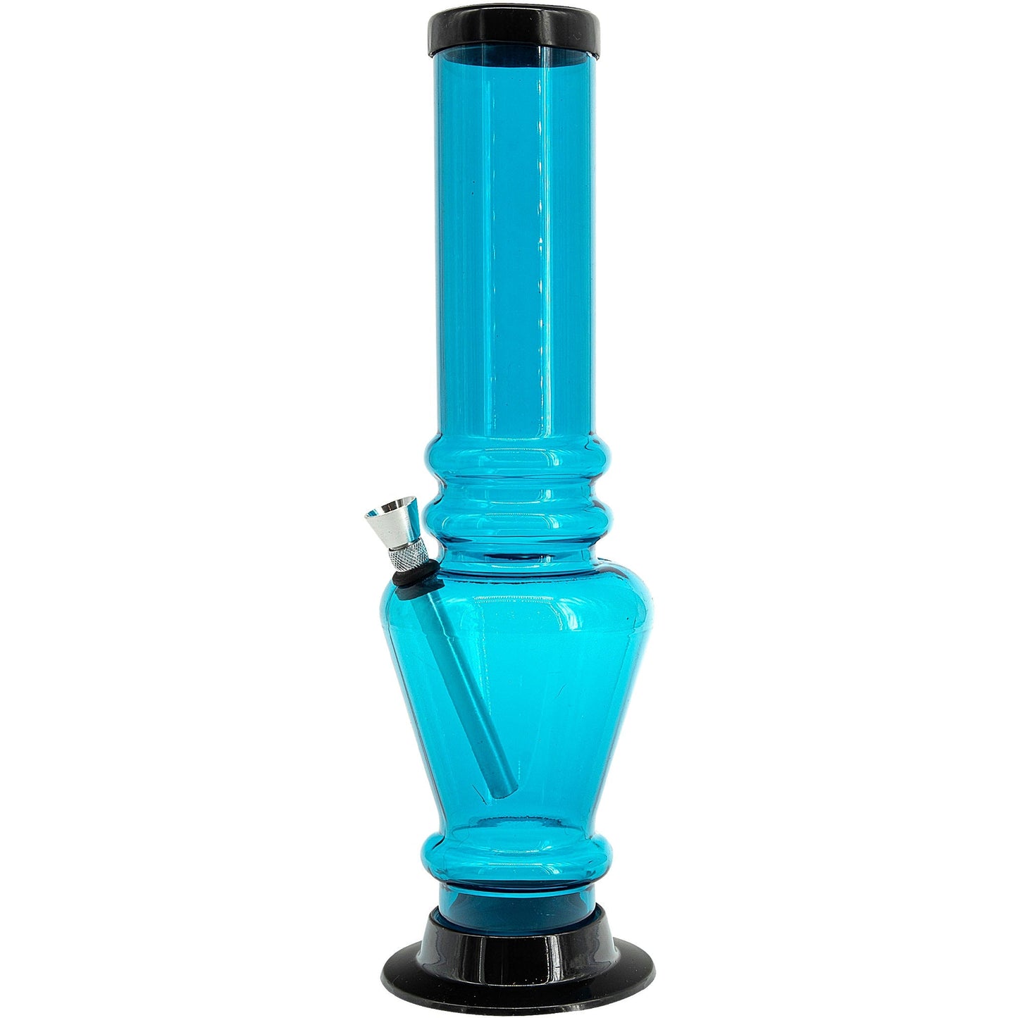 Acrylic Vase Base Bong 12"