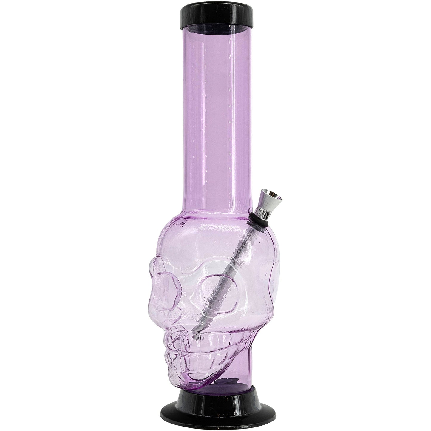 JM Enterprises 12-15" Acrylic Skull Chamber Bong - Multiple