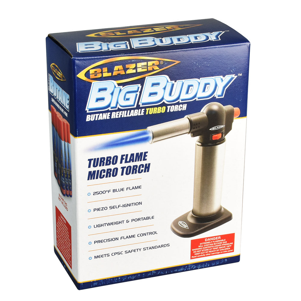 Blazer Big Buddy Torch Lighter 10 Color Options