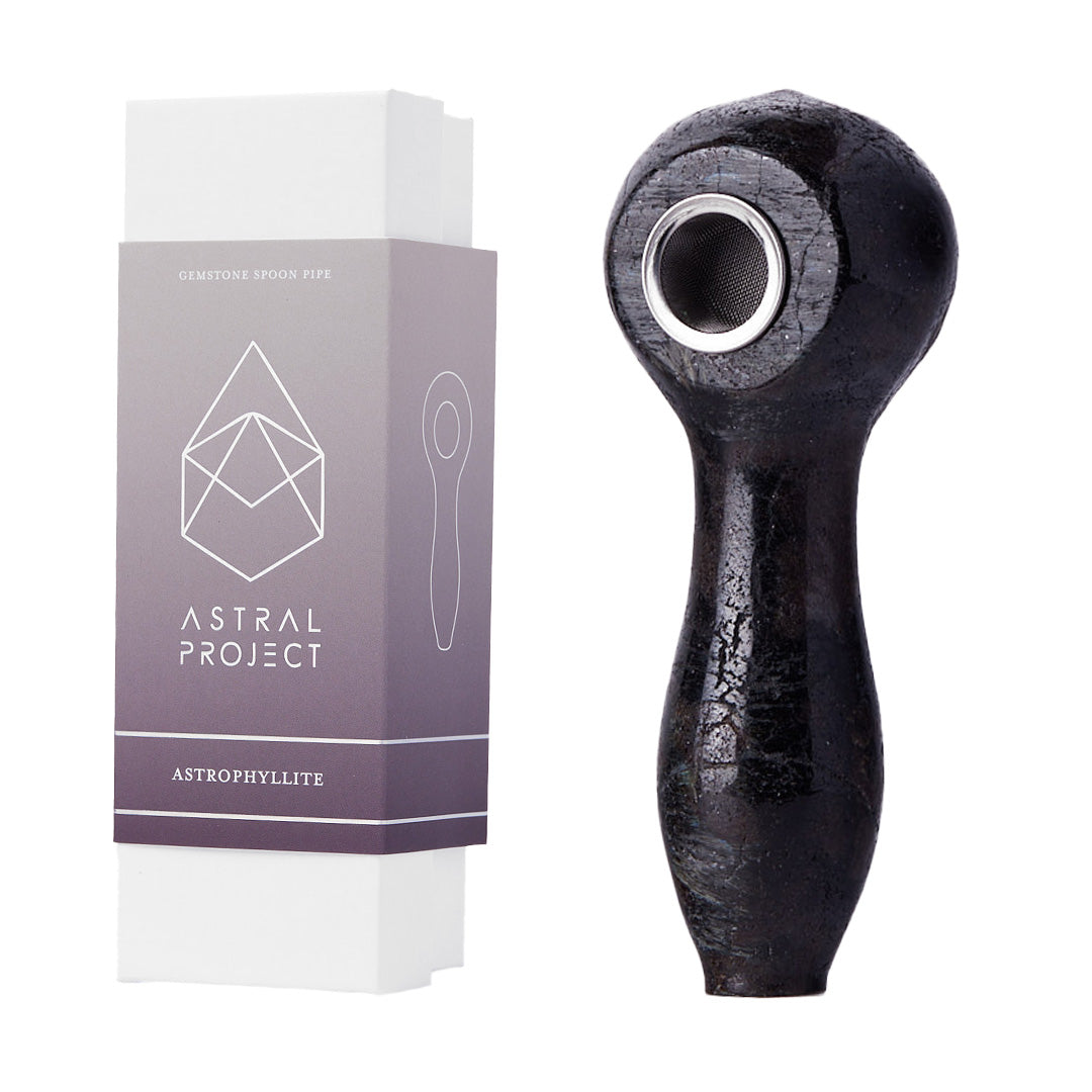 Astral Gemstone Spoon Pipes 11 Color Options