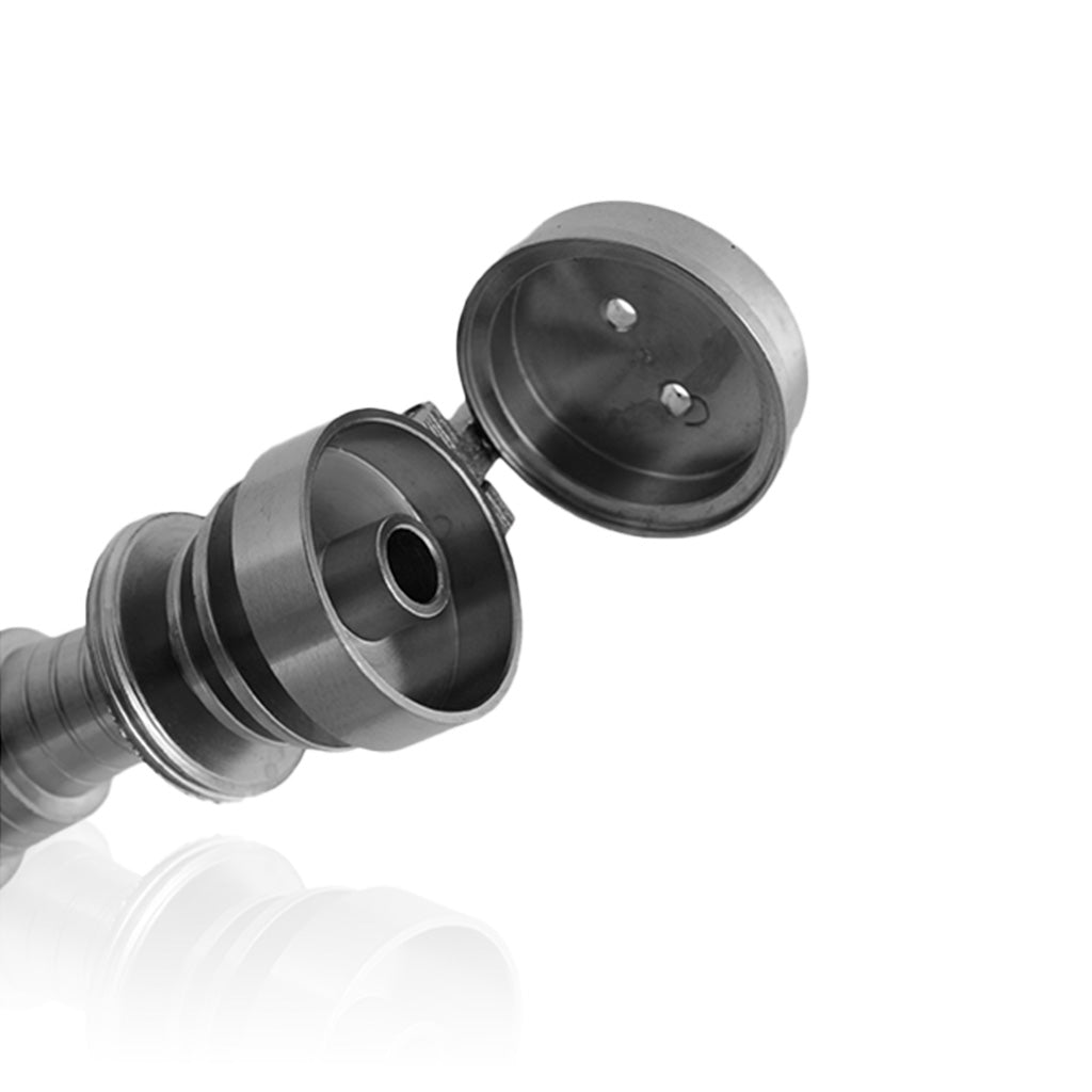TITANIUM 6 IN 1 CARB CAP DAB NAIL 2 Color Options