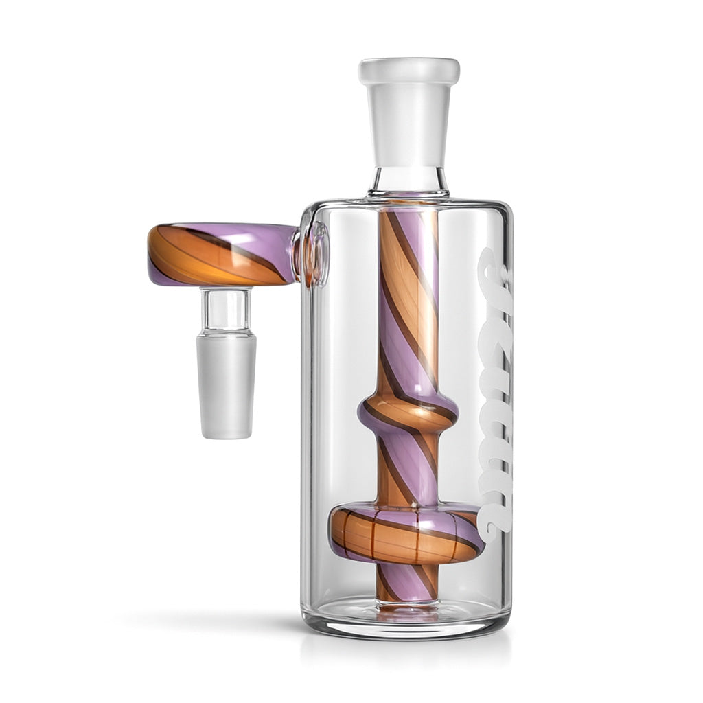 HITTN TWIST PERC ASH CATCHER MULTIPLE COLORS & ANGLES AVAILABLE
