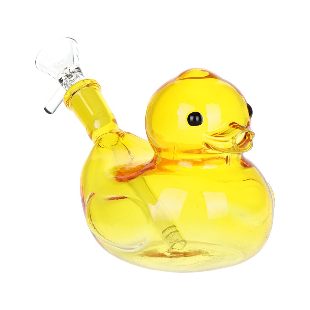 SeshGear Floating Ducky Water Pipe - 5.5" / 14mm F / Colors Vary