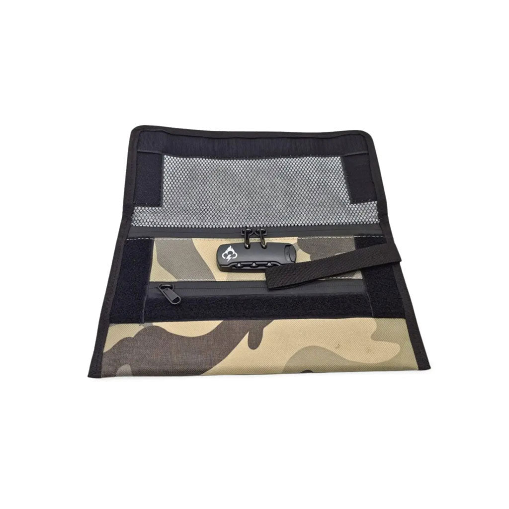 FIREBAR LABS SMELL PROOF LOCKABLE TRAVEL WALLET MULTIPLE COLORS AVAILABLE