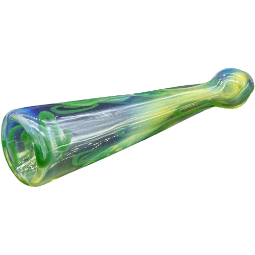 Warrior Piper IInside-Out Funnel Chillum Herb Pipe 5 Color Options