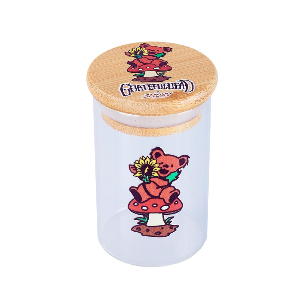 Grateful Dead x Smoky 3.5" Glass Stash Jar - 6 Styles