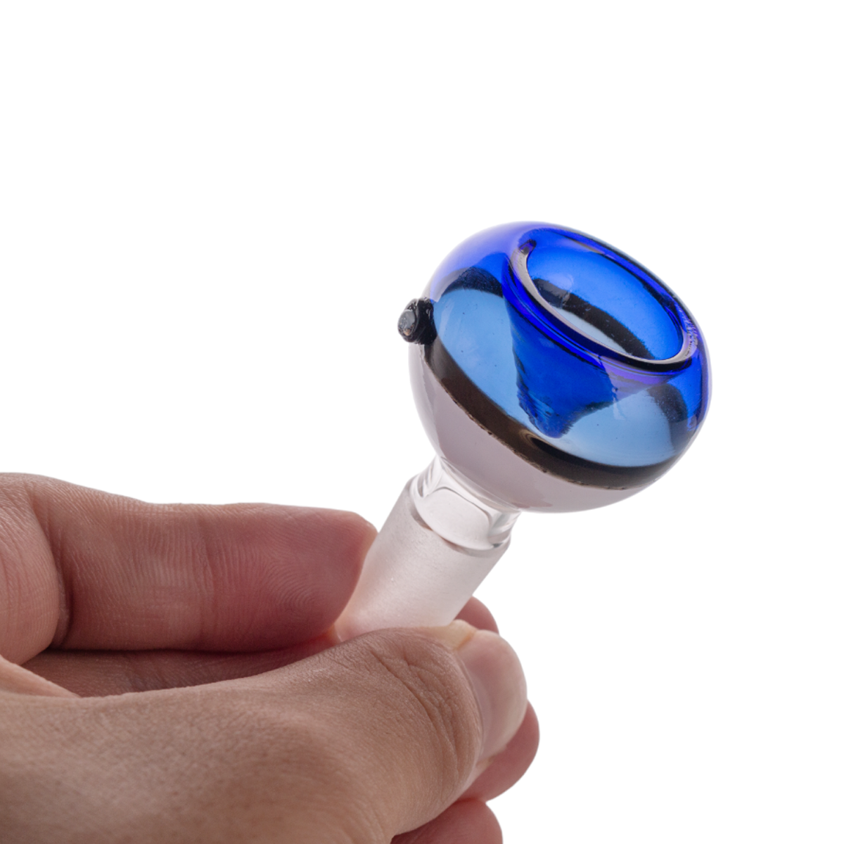 Blue Poke Ball Glass Bong Bowl 14mm