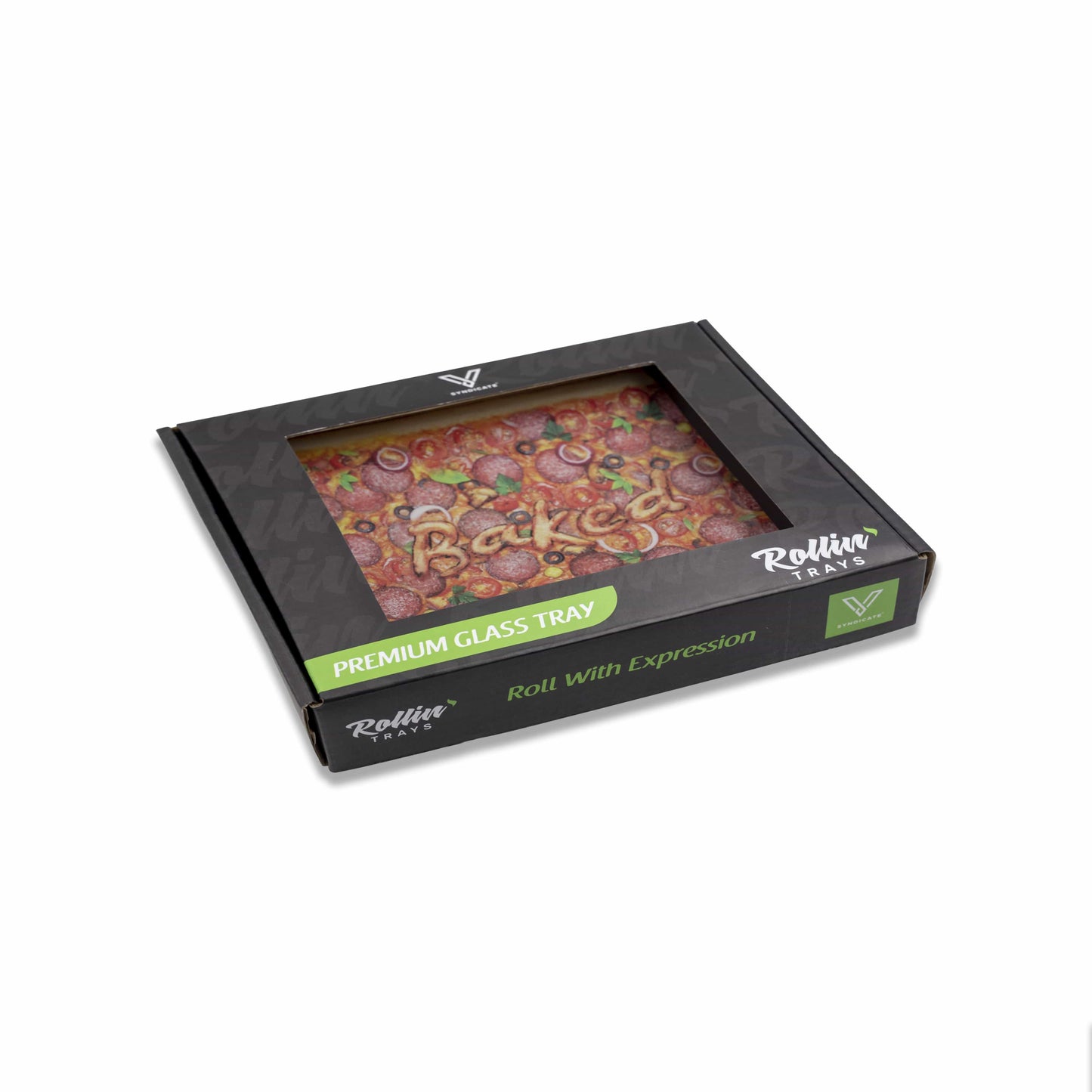 Pizza Glass Tray 2 Size Options