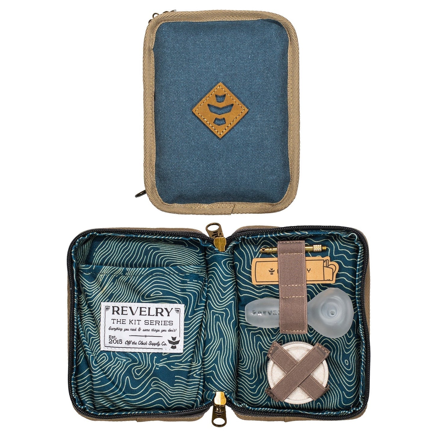 Revelry Bowl Kit - Smell Proof Kit Multiple Styles & Colors Available