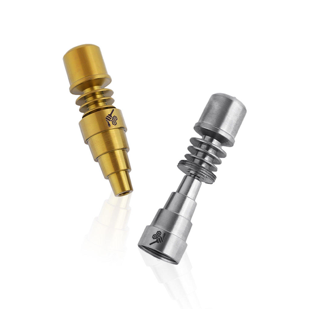 TITANIUM 6 IN 1 SKILLET ENAIL DAB NAIL 2 Sizes & 2 Color Options