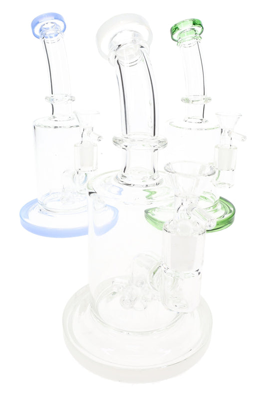 Stemless Shooter Bong “Sprinkle Sip” – 14.5 mm – 8.5″ – 3 Color Options