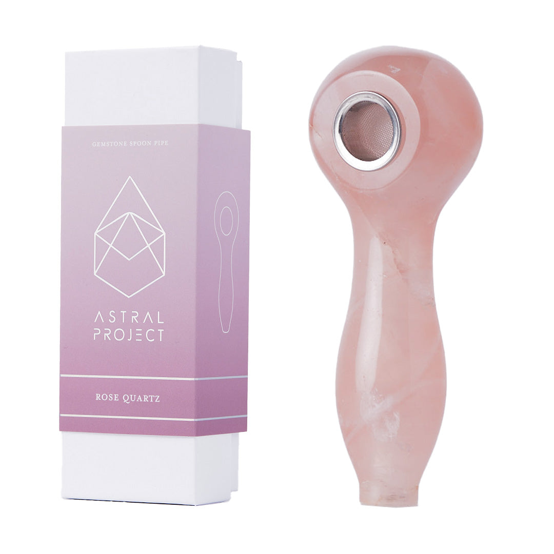 Astral Gemstone Spoon Pipes 11 Color Options