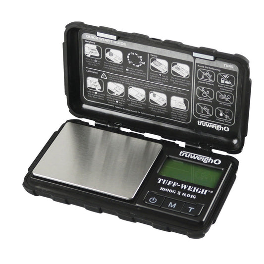 Truweigh Tuff-Weigh Mini Scale | 1000g x 0.1g 2 Color Options