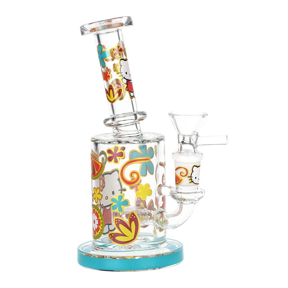 Salutations Kitty Glass Water Pipe | 6.25" | 14mm F