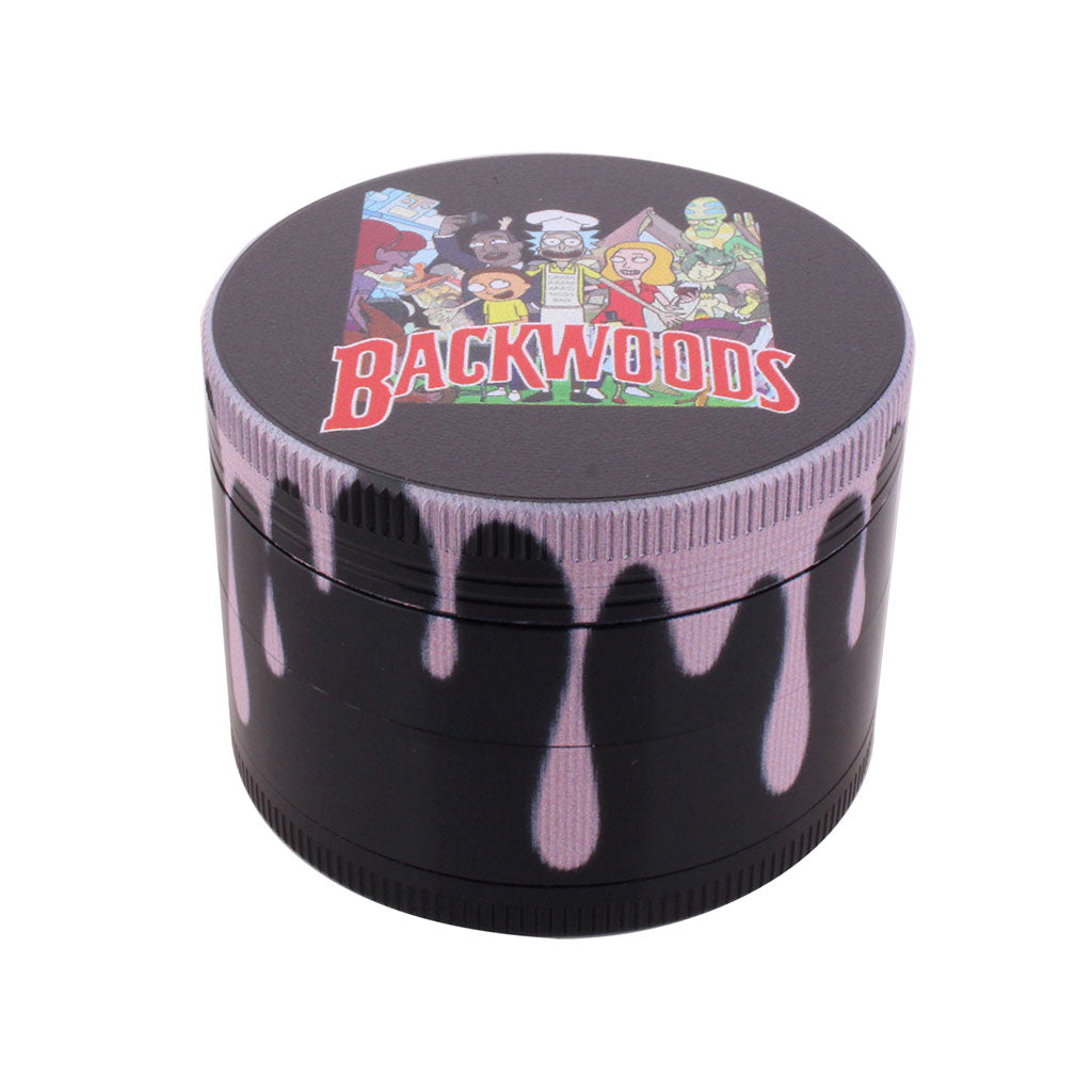 COLOR DRIP ALUMINUM 4-PIECE HERB GRINDER 6 Color Options