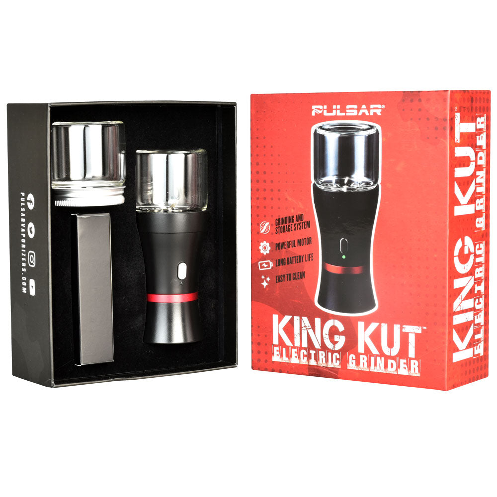 Pulsar King Kut Portable Electric Herb Grinder 3 Color Options