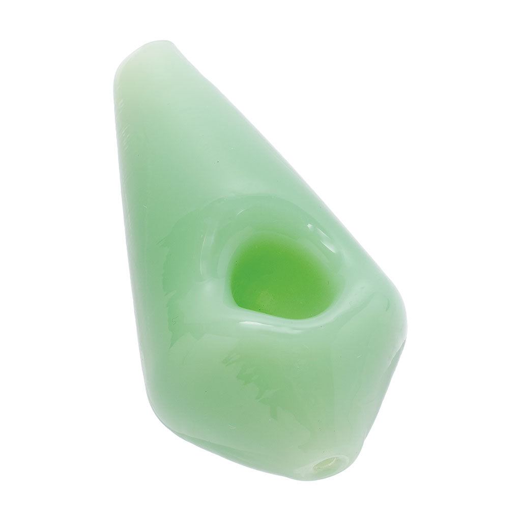 DIAMOND GLASS HAND PIPE MULTIPLE COLORS
