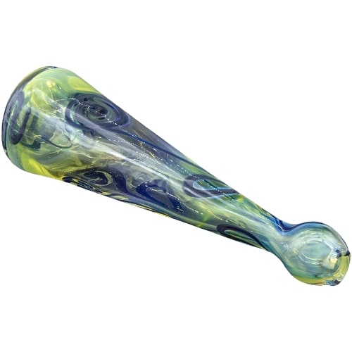 Warrior Piper IInside-Out Funnel Chillum Herb Pipe 5 Color Options