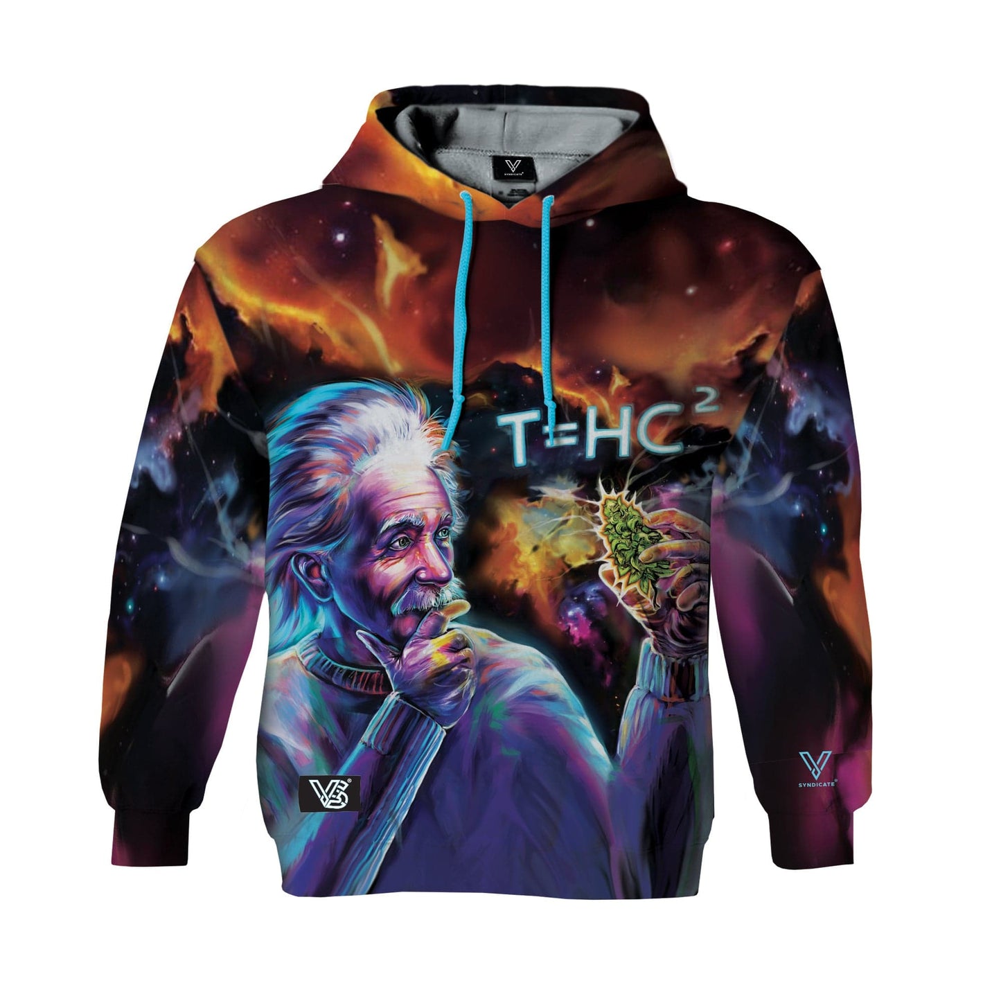 T=HC2 Einstein Black Hole Hoodie