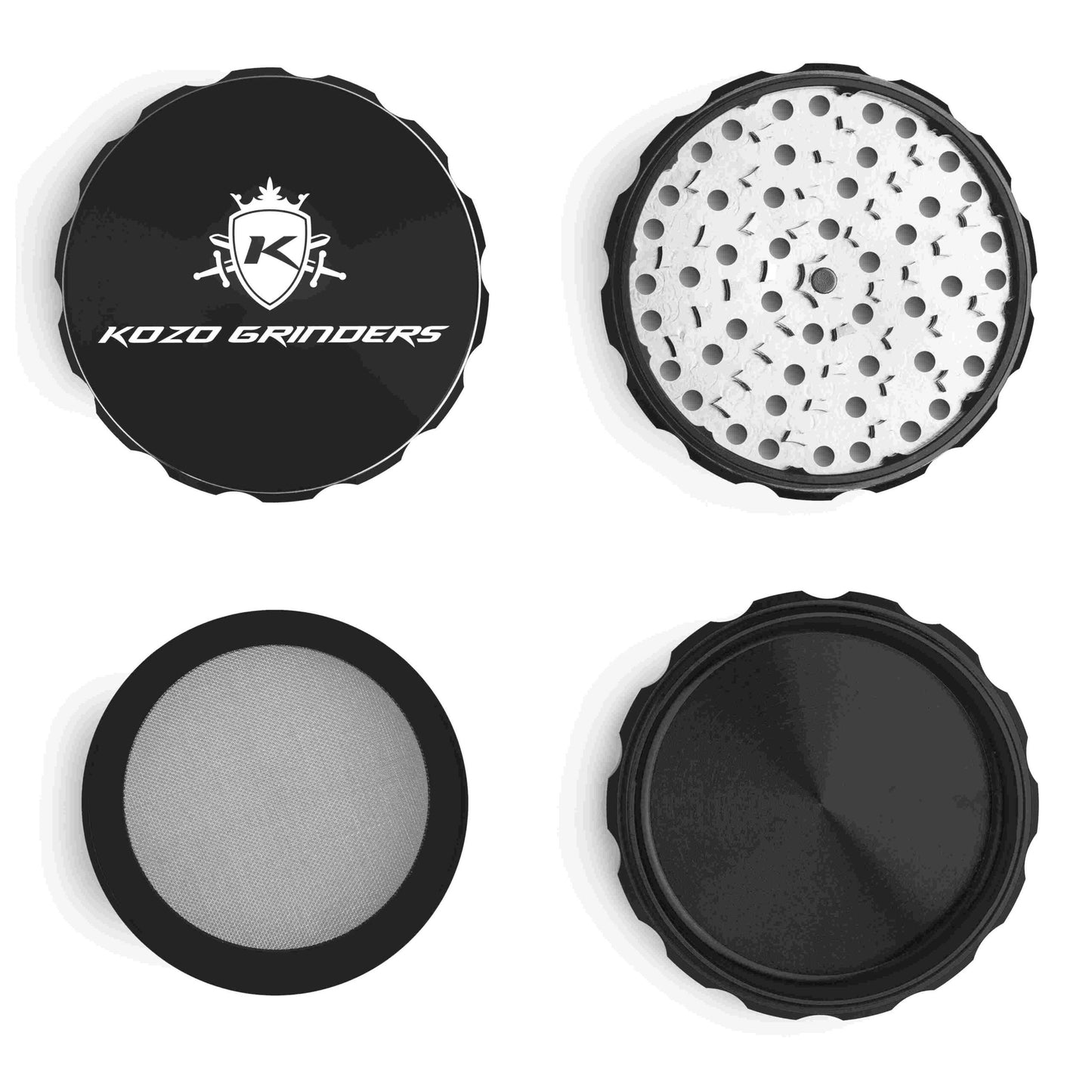Kozo Grinder 4" Multiple Colors Available