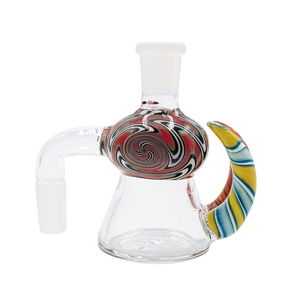 Colorful Swirl Horn Beaker Ash Catcher