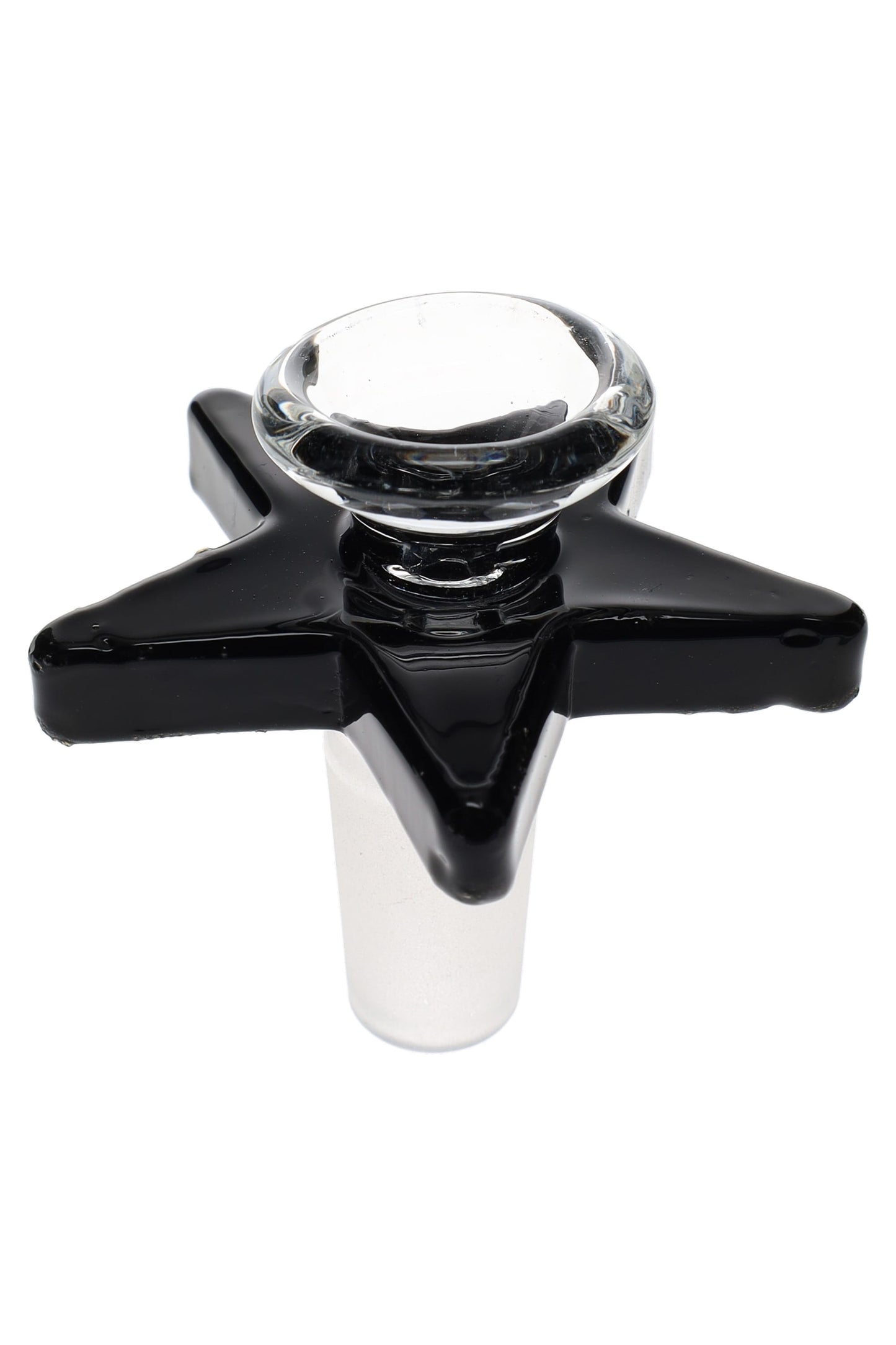 Colored Glass Star Bowl “Star Power” – 14.5 mm Male - 5 Color Options