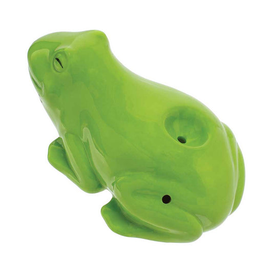 FROG CERAMIC HAND PIPE
