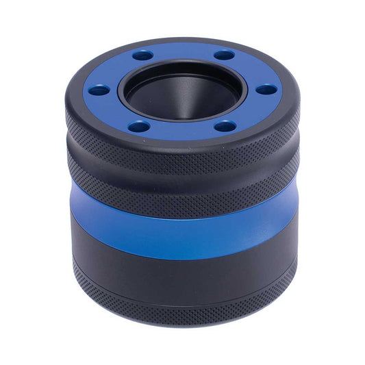 ALUMINIUM GRINDER W/ CONE HOLDER & FUNNEL MULTIPLE COLORS