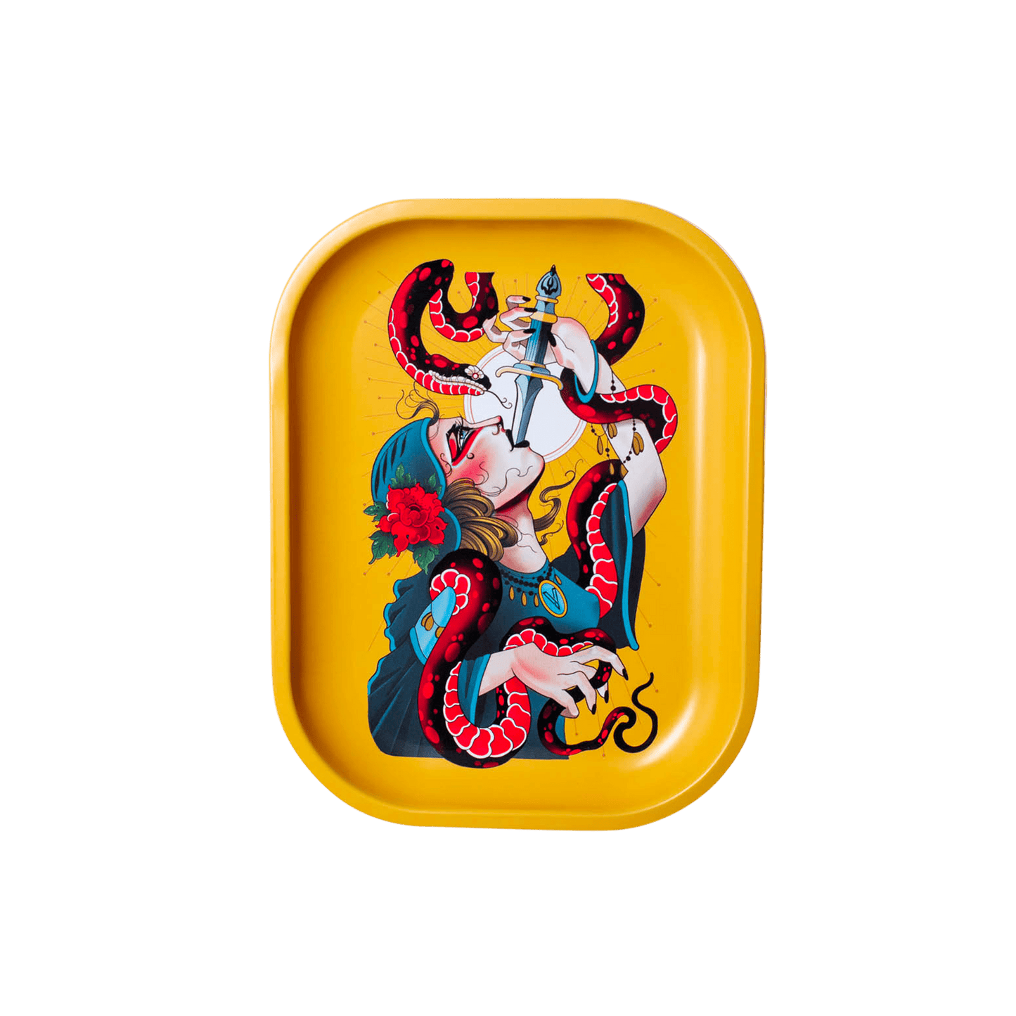 Serpentine Metal Rollin' Tray 2 Size Options